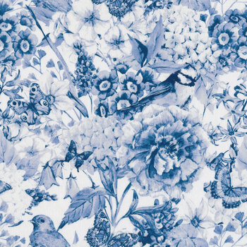 Periwinkle Spring 4PS-1 Toile by In The Beginning Fabrics