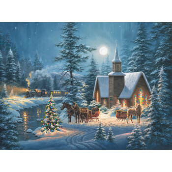 Silent Night DP25388-48 Panel by Northcott Fabric REM