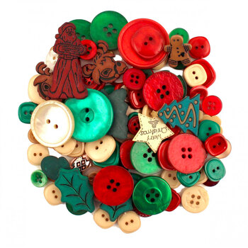 Buttons Galore & More - Country Christmas - Button Grab Bag, Image