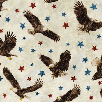 Stonehenge Stars & Stripes 11 25415-11 by Linda Ludovico for Northcott Fabrics