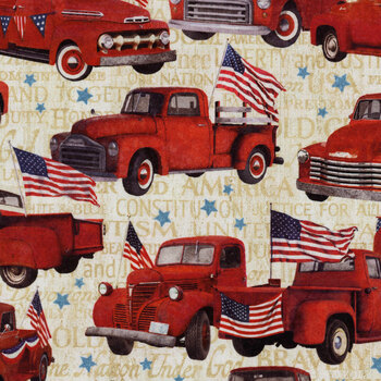 Stonehenge Stars & Stripes 11 DP25336-11 by Linda Ludovico for Northcott Fabrics