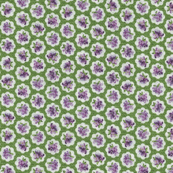 Lilac Garden 25400-74 by Deborah Edwards for Northcott Fabrics, Image