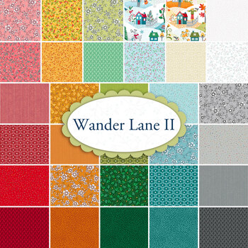 Wander Lane II  32 FQ Set by Nancy Halvorsen for Benartex, Image