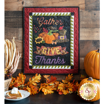  Chalk It Up Wall Hanging Kit - November - Laser Cut Cotton, Image