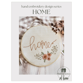 Hand Embroidery Design Series - Home Pattern