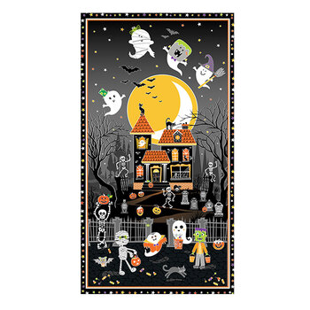 Glow-O-Ween 12953G-99 Panel by Kanvas Studio for Benartex, Image