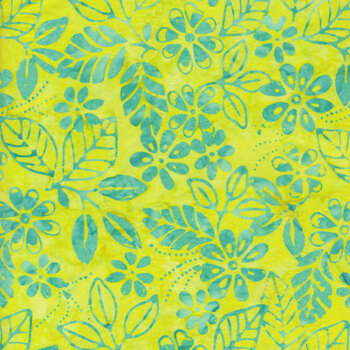 Mambo Batiks 4365-34 LIME by Moda Fabrics, Image