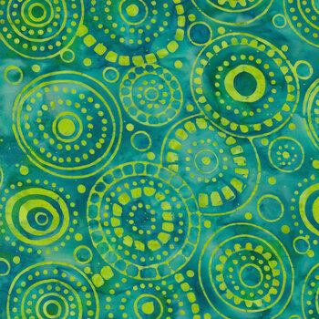 Mambo Batiks 4365-38 LAGOON by Moda Fabrics REM, Image