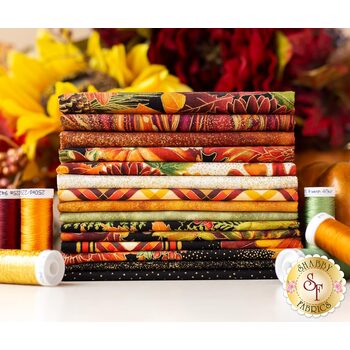 Thankful  15 FQ Set by Timeless Treasures Fabrics, Image