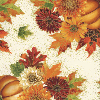 Thankful CM2105-CREAM by Timeless Treasures Fabrics, Image