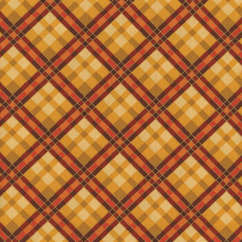 Thankful PLAID-CM2107 HARVEST by Timeless Treasures Fabrics, Image