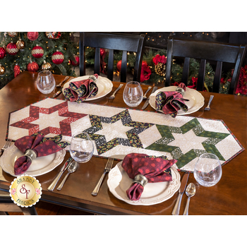  Hollow Star Table Runner Kit - Joy of the Season