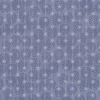 Stof Christmas - Frosty Snowflake 4590-613 Light Blue/Silver by Stof Fabrics, Image