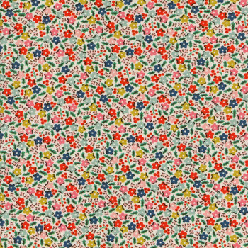 Oh What Fun 23306-MULTI Holly Flowers by Elea Lutz for Poppie Cotton REM, Image