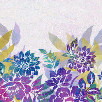 Garden of Dreams II 1JYR-2 Border by Jason Yenter for In The Beginning Fabrics, Image