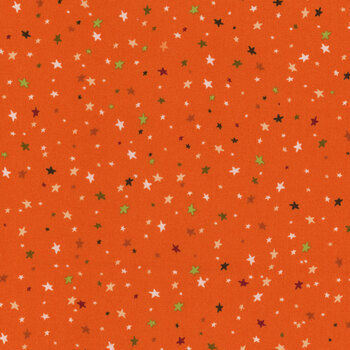 Scaredy Cats 53538-8 Pumpkin by Windham Fabrics, Image