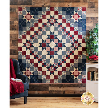 SAMPLE - Stars Around The World Quilt - Freedom Road, Image