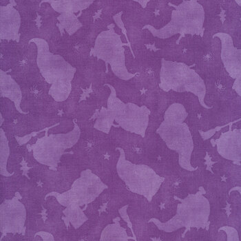 The Boo Crew 39793-606 Purple by Susan Winget for Wilmington Prints, Image