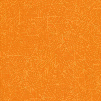 The Boo Crew 39795-880 Orange by Susan Winget for Wilmington Prints, Image