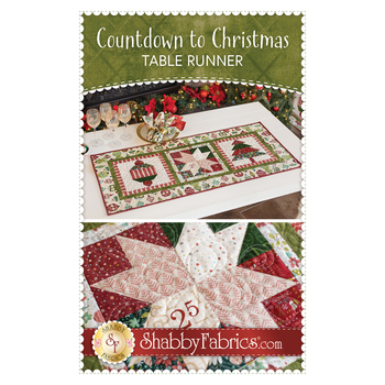 Countdown to Christmas Table Runner Pattern, Image