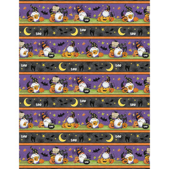 The Boo Crew 39790-698 Multi by Susan Winget for Wilmington Prints, Image