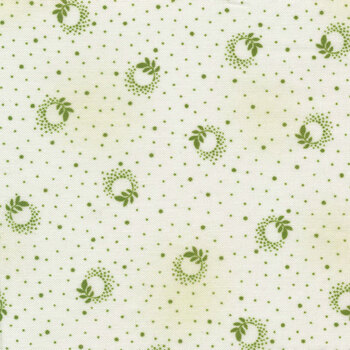 Viola 21424-7 Green by Debbie Beaves for Robert Kaufman Fabrics, Image