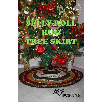 Jelly-Roll Rug Tree Skirt