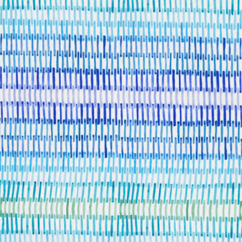 Summer Breeze 5SB-1 Blue Weave by In The Beginning Fabrics, Image