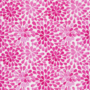 Summer Breeze 7SB-1 Pink Petals from In The Beginning Fabrics REM, Image