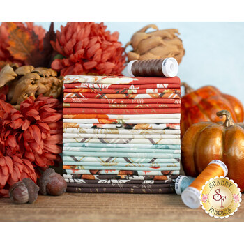 Shades of Autumn  24 FQ Set by My Mind's Eye for Riley Blake Designs, Image