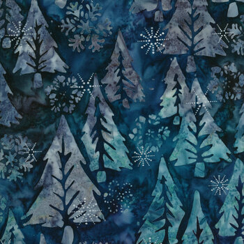 Winter Wonderland 22066-80 Evening by Robert Kaufman Fabrics, Image