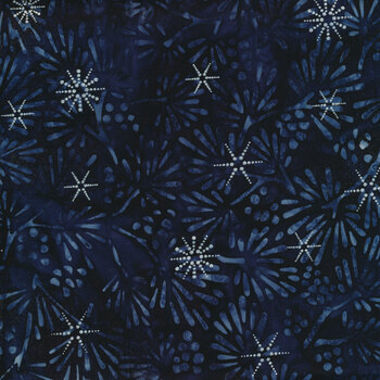 Winter Wonderland 22070-9 Navy by Robert Kaufman Fabrics REM, Image