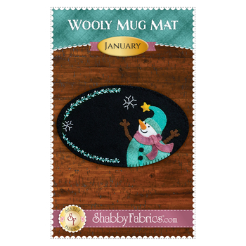 Wooly Mug Mat Series - January - Pattern