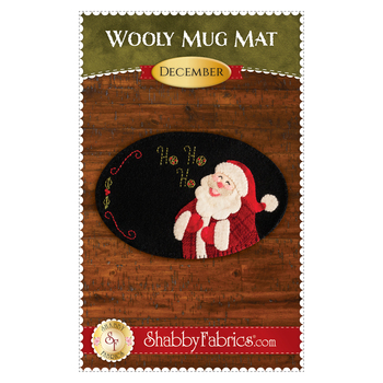 Wooly Mug Mat Series - December Pattern, Image