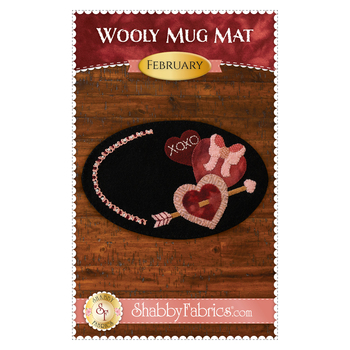 Wooly Mug Mat Series - February Pattern - PDF Download, Image