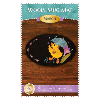 Wooly Mug Mat Series - March Pattern - PDF Download, Image