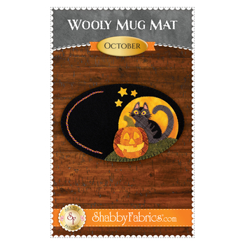 Wooly Mug Mat Series - October Pattern, Image