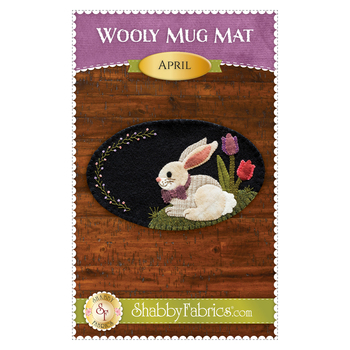 Wooly Mug Mat Series - April Pattern, Image