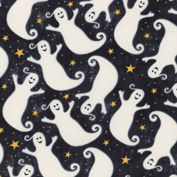 Spooky Friends 7053G-90 Multi by Studio E Fabrics, Image