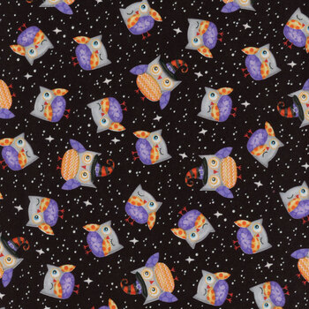 Spooky Friends 7056G-95 Multi by Studio E Fabrics, Image