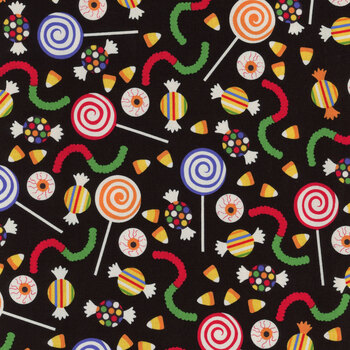 Spooky Friends 7058G-93 Multi by Studio E Fabrics, Image