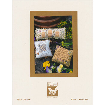 Bee Trifles Cross Stitch Pattern, Image