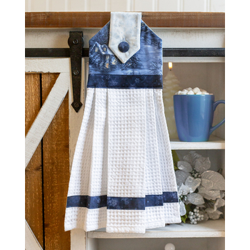 SAMPLE - Hanging Towel - Blizzard Blues, Image