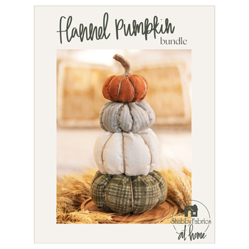 Flannel Pumpkin Bundle Pattern - PDF Download, Image