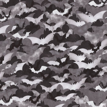 Happy Haunting U4981-425 Oreo by Hoffman Fabrics, Image