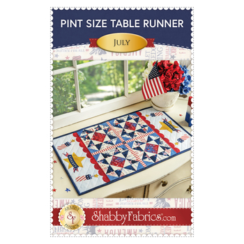 Pint Size Table Runner Series - July Pattern, Image