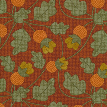 Autumn Harvest Flannel MASF9952-O by Bonnie Sullivan for Maywood Studio, Image