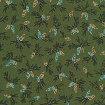 Good News Great Joy 45563-19 Pine by Moda Fabrics