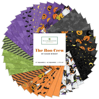 The Boo Crew  5 Karat Gems by Susan Winget for Wilmington Prints, Image