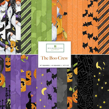 The Boo Crew  10 Karat Crystals by Susan Winget for Wilmington Prints, Image